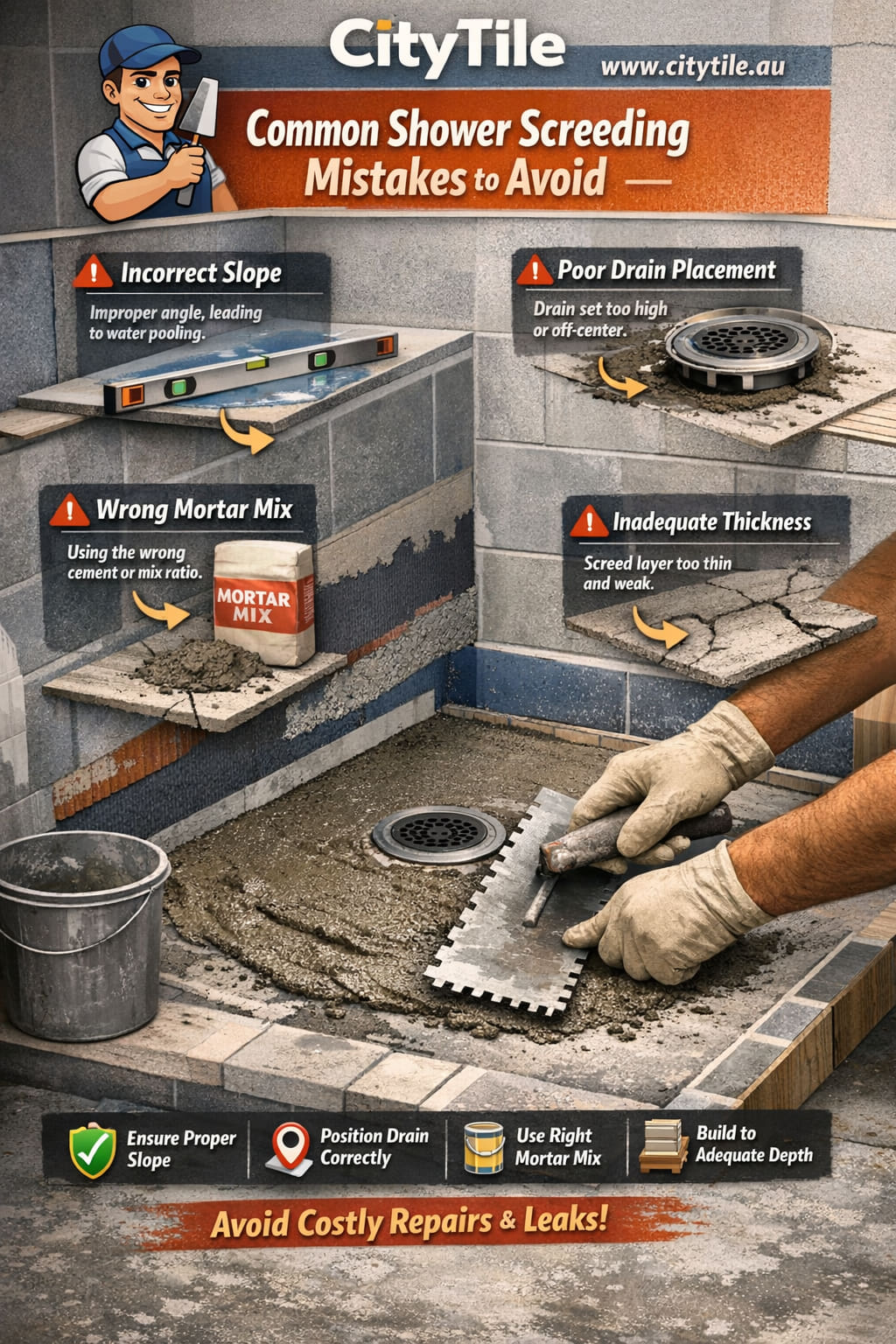Shower Screeding