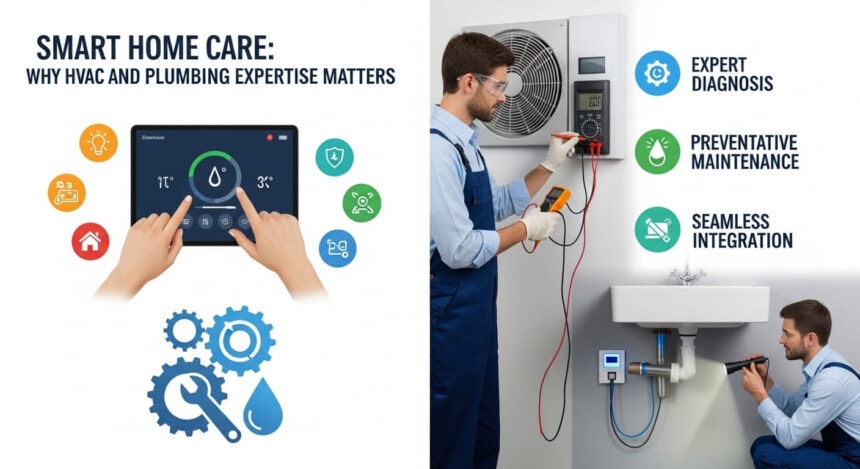 Smart Home Care: Why HVAC and Plumbing Expertise Matters